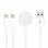 Nueboo Cable USB + 2x 8 Pin con Cargador para Apple Watch Blanco