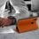 Étui portefeuille en cuir Avizar Camel pour Samsung Galaxy A20e