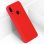 Avizar Funda de Silicona Semirrígida Mate Suave Roja para Xiaomi Redmi Note 7