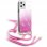 Guess Funda con Colgante Rosa para Apple iPhone 11 Pro Max