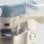 Ariete 1588/05 Robot de Cozinha Vintage 1200W Azul/Creme