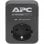 APC Essential SurgeArrest Protetor Contra Sobretensão 1 Tomada 230V Preto