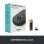 Logitech Pebble Mouse Wireless con Bluetooth Nero