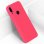 Avizar Funda de Silicona Semirrígida Mate Suave Fucsia para Xiaomi Note 7