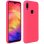 Avizar Funda de Silicona Semirrígida Mate Suave Fucsia para Xiaomi Note 7