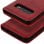 Avizar Funda Cartera con Función Soporte Roja para Samsung Galaxy S10
