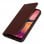 Avizar Funda Cartera Cuero Marrón para Samsung Galaxy A20e
