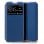 Étui à rabat bleu uni cool pour Samsung Galaxy S20 Plus