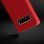 Avizar Funda de Silicona Semirrígida Roja Mate para Samsung Galaxy S10 Plus