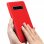 Avizar Funda de Silicona Semirrígida Roja Mate para Samsung Galaxy S10 Plus