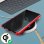 Avizar Funda de Silicona Semirrígida Roja Mate para Samsung Galaxy S10 Plus