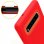 Avizar Funda de Silicona Semirrígida Roja Mate para Samsung Galaxy S10 Plus