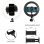 Ksix Kit Studio Live LED-Ring mit Stativ für Smartphone