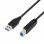 Nanocable Cable Impresora USB 3.0 Tipo A/B Macho/Macho 1m Negro