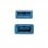 Nanocable USB 3.0-Verlängerungskabel, Stecker/Buchse, 2 m, Blau