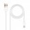 Nanocable Cable Lightning a USB 2.0 2m Blanco