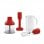Smeg HBF02RDEU Batidora de Mano 700W Roja
