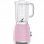 Smeg BLF01PKEU Batidora de Vaso 800W Rosa Pastel