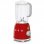 Smeg BLF01RDEU Batidora de Vaso 800W Roja