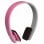 Denver BTH204 Auriculares Bluetooth Rosa