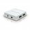 Conceptronic C7USB2W hub di interfaccia 480 Mbit/s Bianco