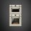 Smeg Victoria SF4920MCP Horno Microondas Compacto 40L Crema