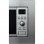 Whirlpool AMW 140 IX Microondas Integrable con Grill 20L 800W Inox