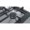 Siemens iQ500 EC6A5PB90 Placa de Gas 4 Zonas 60cm Acero Inoxidable