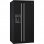 Smeg Victoria SBS963P Frigorífico Americano A+ Negro