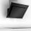 Bosch Serie 4 DWK87CM60 Campana Decorativa 80cm B Cristal Negro
