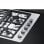 Smeg PGF95-4 Placa de Gas 5 Zonas 90cm Inox