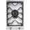 Smeg SRV531GH5 Placa de Gas 1 Zona 30cm Inox