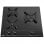 Teka GBC 63010 Plaque Gaz Butane 3 Zones Verre Noir