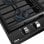 Teka GZC 64300 Placa de Gas Natural 4 Zonas Cristal Negro