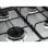 Zanussi ZGH62424XA Placa de Gas 4 Zonas 60cm Acero Inoxidable