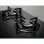 Zanussi ZGO65414BA Placa de Gas 4 Zonas 60cm Negra