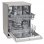 LG DF215FP Lavavajillas Capacidad 14 Cubiertos A++ Acero Inoxidable