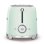 Vintage broodrooster Smeg TSF01PGEU 2 sleuven 950 W 6 bruiningsstanden Groen