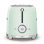 Vintage broodrooster Smeg TSF01PGEU 2 sleuven 950 W 6 bruiningsstanden Groen