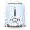 Tostapane vintage Smeg TSF01PBEU 2 fessure 950 W 6 livelli Riscaldamento Scongelamento Blu