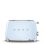 Tostapane vintage Smeg TSF01PBEU 2 fessure 950 W 6 livelli Riscaldamento Scongelamento Blu