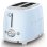Tostapane vintage Smeg TSF01PBEU 2 fessure 950 W 6 livelli Riscaldamento Scongelamento Blu