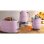 Vintage broodrooster Smeg TSF01PKEU 2 Sleuven 950W 6 Bruiningsstanden Roze