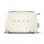 Smeg TSF01CREU Tostadora 2 Rebanadas 950W Crema