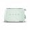 Smeg TSF03PGEU Torradeira 4 Torradas 2000W Verde