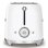 Torradeira vintage Smeg TSF01WHEU 2 ranhuras 950 W 6 niveis reaquecimento descongelacao branca