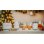 Torradeira vintage Smeg TSF01WHEU 2 ranhuras 950 W 6 niveis reaquecimento descongelacao branca