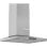 Bosch Série 4 DWQ66DM50 Hotte décorative 60 cm Acier inoxydable