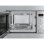 Smeg FMI020X Microondas Integrable con Grill 21L 800W Inox