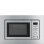 Smeg FMI020X Microondas Integrable con Grill 21L 800W Inox